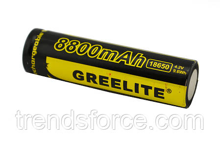 Акумулятор Li-ion AG Greelite 4.2 V 18650 8800 mah Black Greelite 180532, фото 3