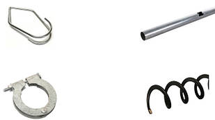 Труби і спіраль для поздовжньої роздачі корму