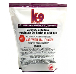 Корм K9 Selection Performance усиленный для активных собак с курицей 20 кг