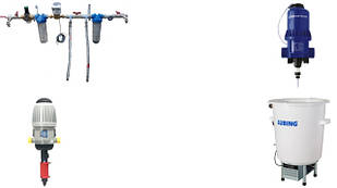 Обладнання для підготовки води до поїння