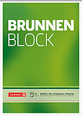 Блокнот Brunnen А5 на верхній склеї з чистими листами 50 аркушів 70 г/м2 1052426