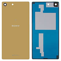 Задняя крышка Sony E5603, E5606, E5633, E5653, E5663 Xperia M5 золотистая Оригинал