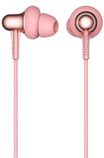 Навушники 1MORE Stylish Dual-dynamic Driver Mic Рожевий (E1025-PINK)