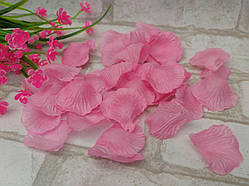 Пелюстки ніжно-рожевих троянд (тканинні) 150 шт\уп