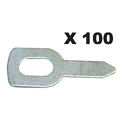 100 прямих кілець для витягування GYS 050648