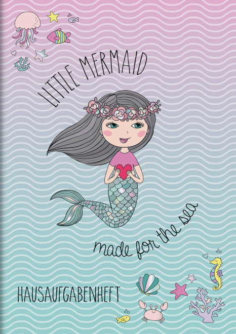 Шкільний щоденник Brunnen русалка А5 48 аркушів 90 г/м2