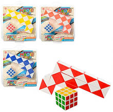 KMT886-1 Гра головоломка, змійка, кубик 3,5-3,5 см