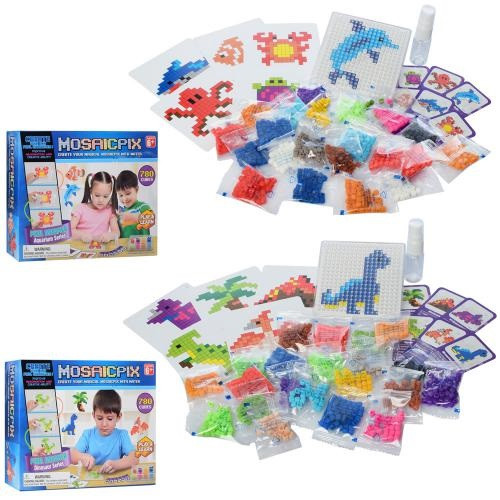 KM55001-55002 Мозаїка аквамозаїка, 780де,2 різновиди, у кор-ке, 23-19,5-5,5 см