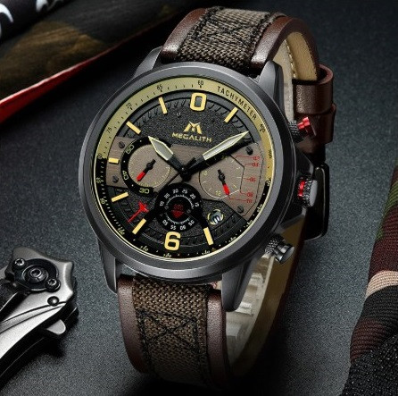 Годинник чоловічий наручний кварцовий, фото 1