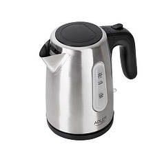 Чайник електричний електрочайник Adler AD-1273 1 л Silver