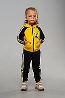 Детский спортивный костюм для девочек Sendy Panda Желтый (98-128 см) на весну осень лето