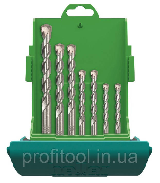 Набір свердел по дереву 4/5/6/8/10 мм, 5 шт. 16872 Heller, фото 1