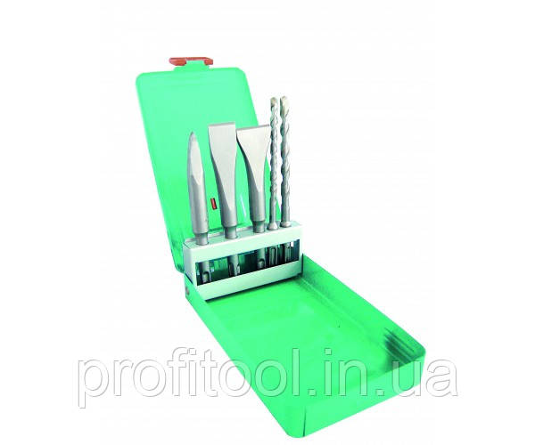 Набір буров і зубил Bionic SDS-plus 6/8/10х160 мм + піку/плоске/широке зубила + подарунок; 24577 Heller 24577 Heller, фото 1