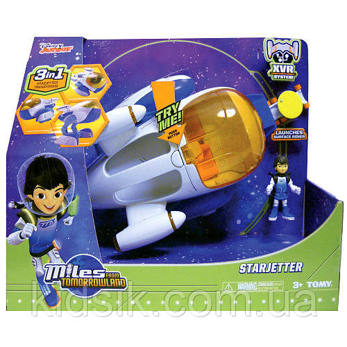 ІГРОВИЙ НАБІР "МАЙЛЗ З ІНШОЇ ПЛАНЕТИ" - МІЖПЛАНЕТНИЙ ЗОРЕЛІТ / Miles From Tomorrowland StarJetter, фото 1
