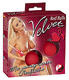 Вагінальні кульки Velvet Red Balls, фото 5