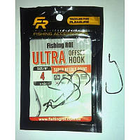 Крючок офсетный Fishing ROI ULTRA Offset Hook №4 (6шт)