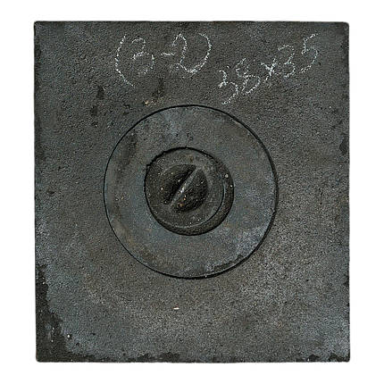 Плита чавунна 1 - комфорочная (З_2) 380х350 велика, фото 2
