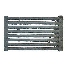Решітка чувунна для печі 350х200