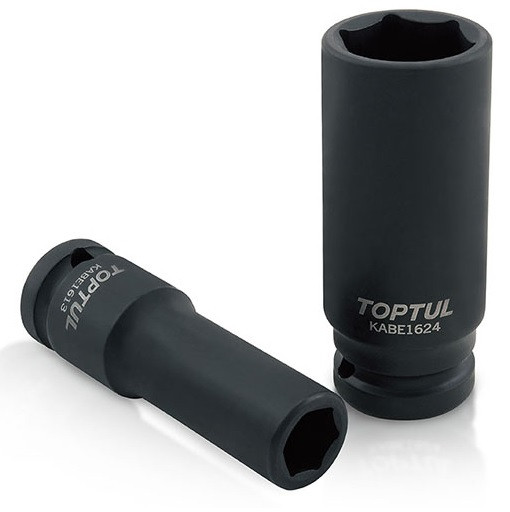 Головка торцева подовжена ударна 1/2" 1/2" 34мм TOPTUL KABE1634