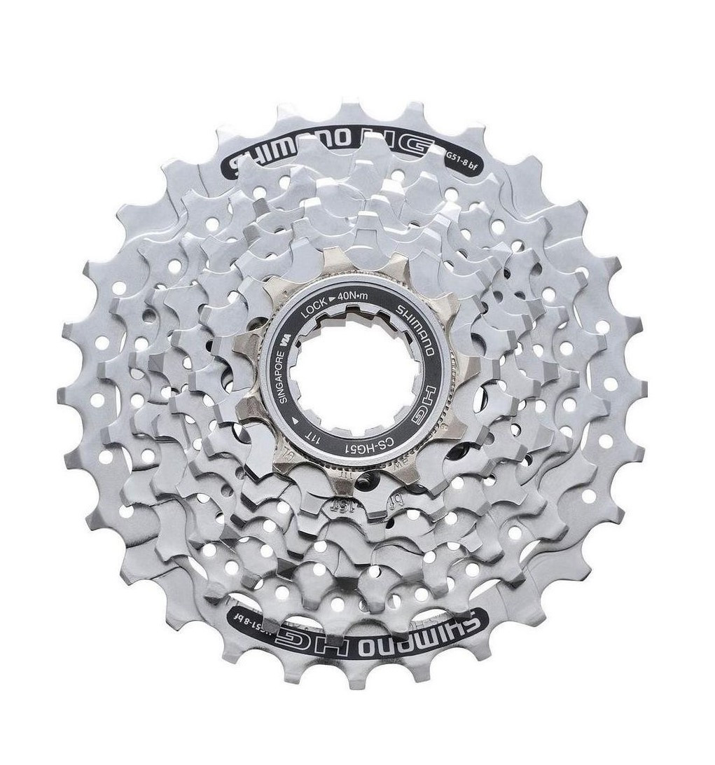 Касета Shimano ALIVIO CS-HG51-8 швидкостей 11-32T