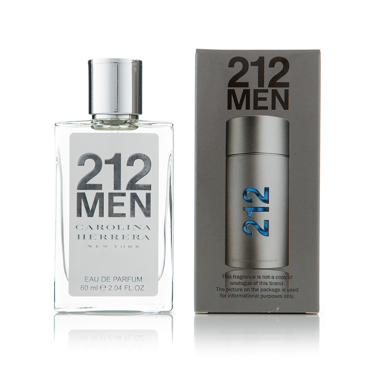 Міні парфум 60 мл для чоловіків Carolina Herrera 212 Men