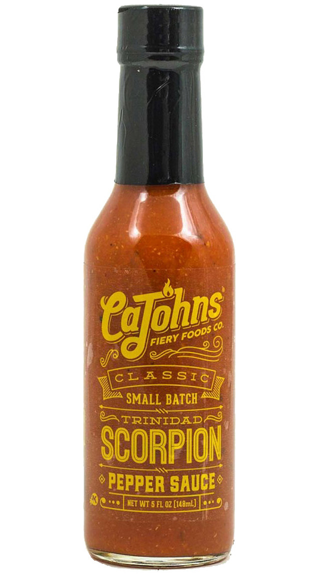 Гострий соус CaJohn's Classic Trinidad Scorpion, 5oz.