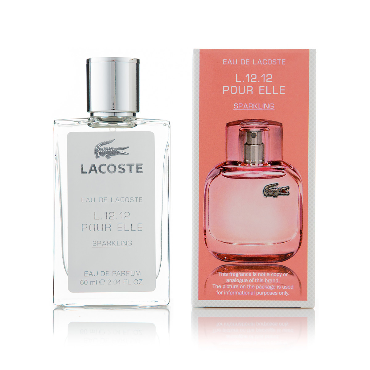 Жіночий парфум Eau De Lacoste L. 12.12 Pour Elle 60 мл
