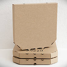 Коробка для піци та хачапурі бура 400*400*40
