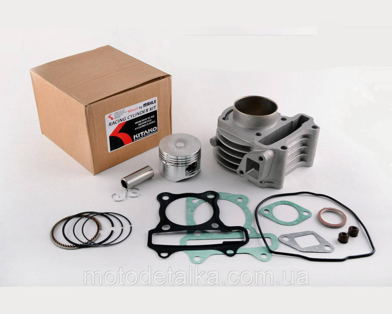 Поршнева (ЦПГ) 4T GY6 100 (Ш 50.0, тюнінг GY6 50) (никасил) KITAKO.