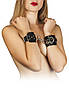 Наручники Leather Hand Cuffs, Black, фото 3