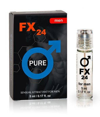 Чоловічі Духи з феромонами для залучення жінок FX24 PURE, for men (roll-on), 5 ml