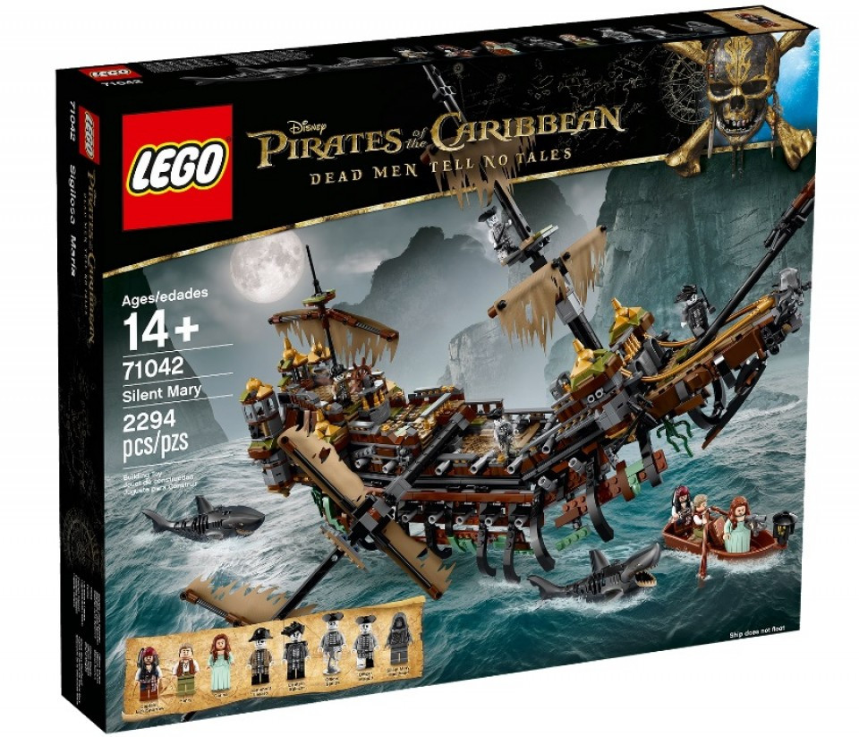 Блоковий конструктор LEGO Pirates of the Carribean Безмовна Мері (71042) Original