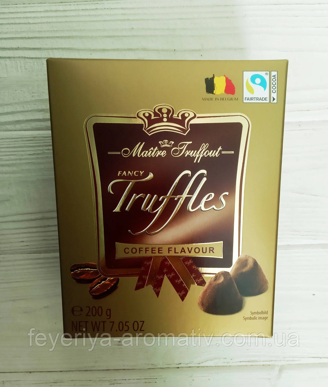 Конфеты трюфели с кофе Maitre Truffout Fancy Truffles Coffee Flavour ...