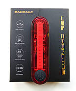 Задня мигалка ліхтар для велосипеда з вбудованим акумулятором, фото 2