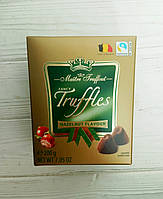 Конфеты трюфели с фундуком Maitre Truffout Fancy Truffles Hazelnut Flavour 200г (Бельгия)