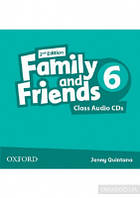 Family and Friends 2nd Edition 6 Class Audio CD's