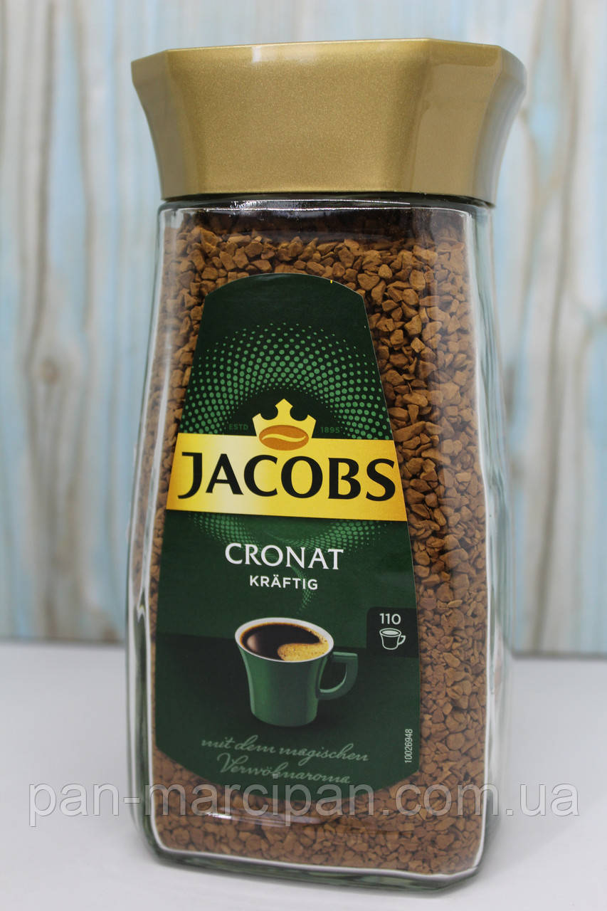 Кава розчинна Jacobs Cronat 200гр (Нідерланди), фото 1