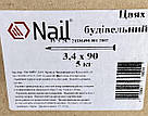 Цвях 3,4х90 мм DIN 1151 будівельний без покриття NAIL (ящ. 5 кг), фото 2