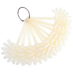 Набір палітр для лаків у вигляді троянди П-4 (матова на кільці) (10 шт.)