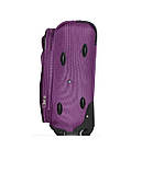 Комплект валіз Fly 8303 L (великий), M (середній)+S( ручна поклажа) на 4х колесах тканина фіолетова, фото 5