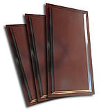 Металева фільонка для воріт "Шоколад" 500х250 мм, фото 2