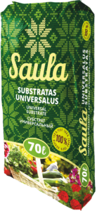 Торф'яний субстрат SAULA універсальний, 70 л, фото 1