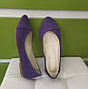 STTOPA Розміри 36,40,41. Балетки з натуральної шкіри. 166-3641 Фіолетові, фото 6