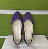 STTOPA Розміри 36,40,41. Балетки з натуральної шкіри. 166-3641 Фіолетові, фото 5
