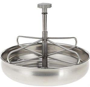 Мисочна годівниця 3 л, для поросят, нержавіюча сталь