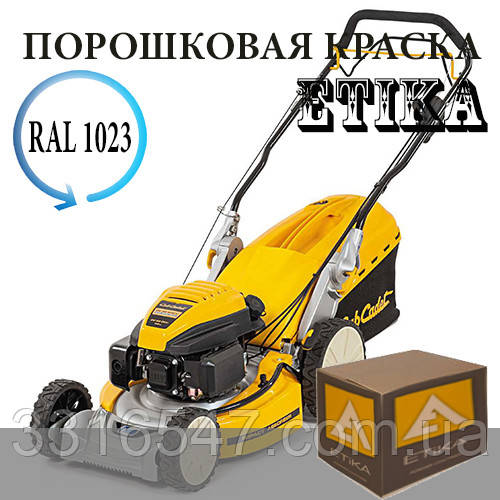 Поліефірна порошкова фарба Etika RAL1023 жовта