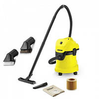 Пилосос Karcher WD3 для вологого та сухого прибирання + набір щіток 9.611-412.0