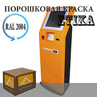 Порошковая краска Полиэфирная Etika RAL2004 оранжевая