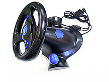 Кермо з педалями для PS2 PS3 PC (Вібро режим), фото 5