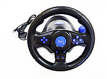 Кермо з педалями для PS2 PS3 PC (Вібро режим), фото 4